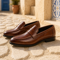 Mocassin Cuir Homme Semelle Gomme - Mediterranean Lifestyle