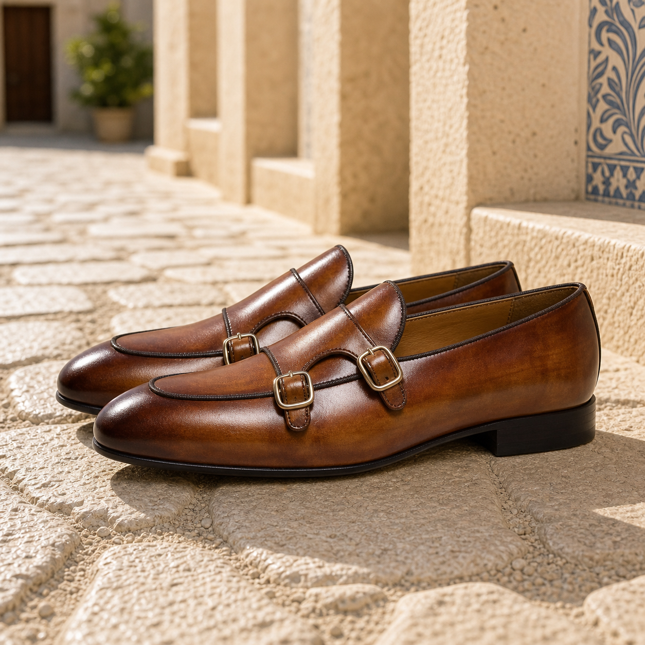 Mocassins En Cuir Véritable Marron Foncé Pour Homme - Mediterranean Lifestyle