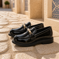 Mocassins En Cuir Et Perles Pour Filles - Mediterranean Lifestyle