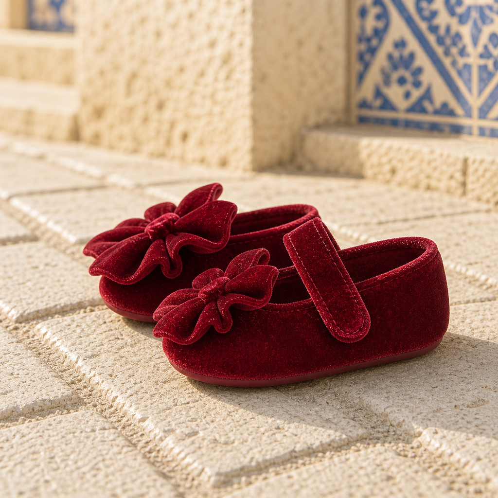 Mocassins Nœud Papillon Nouveau-Né - Mediterranean Lifestyle
