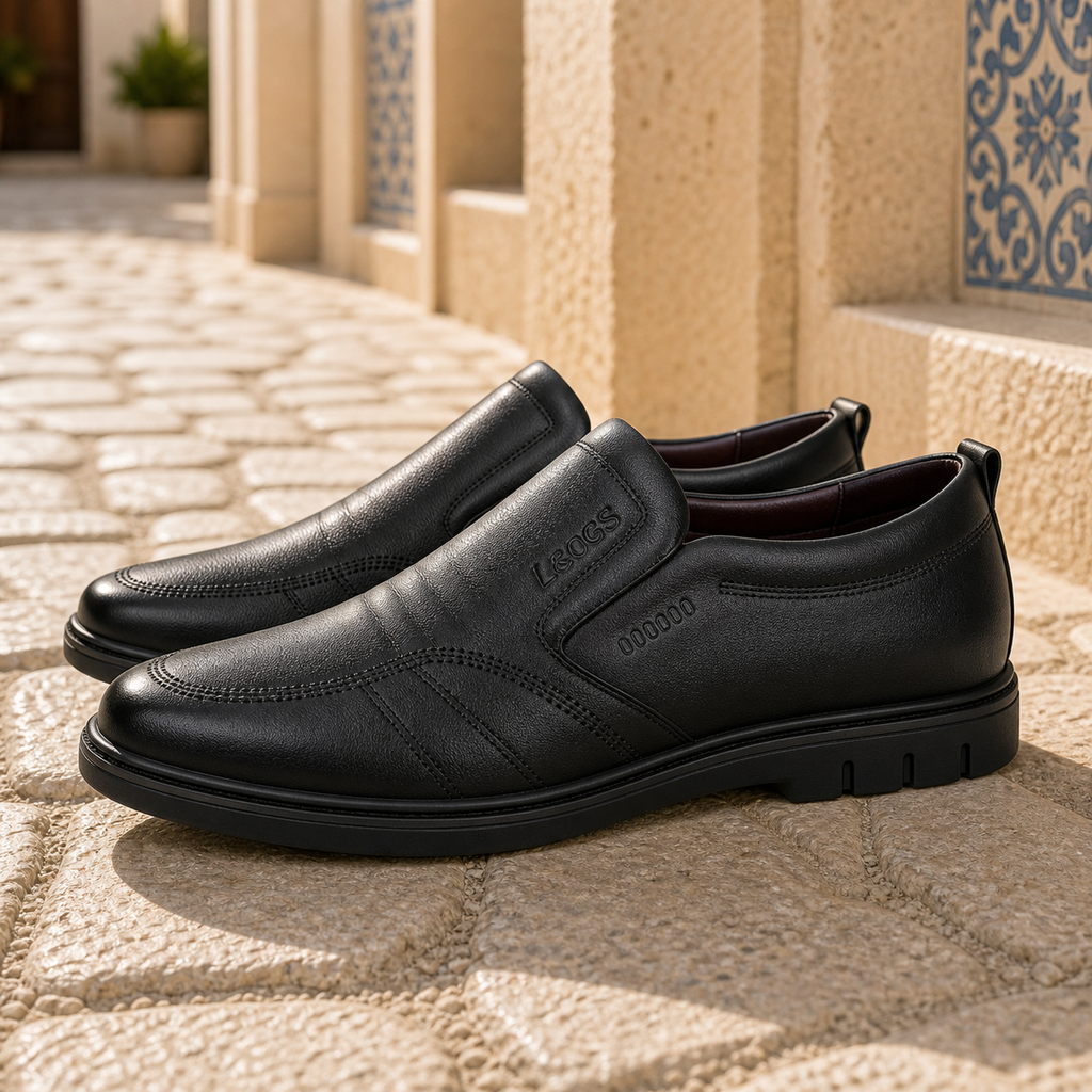 Mocassins En Cuir Synthétique Super Légers Pour Hommes - Mediterranean Lifestyle
