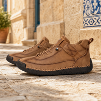 Chaussures En Cuir Décontractées Hommes - Mediterranean Lifestyle
