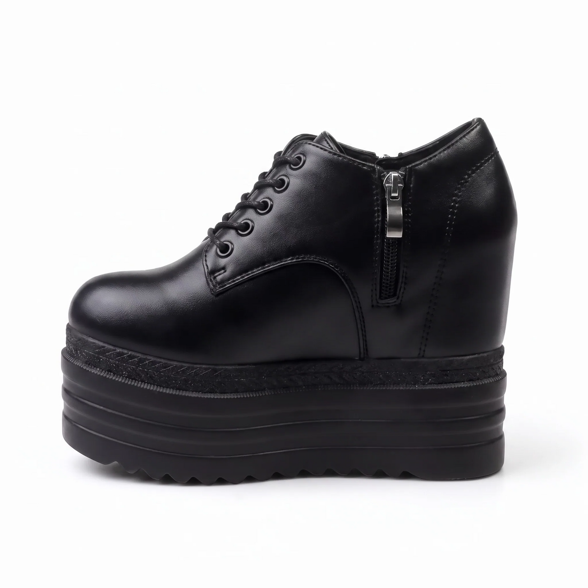 Mocassins À Plateforme Avec Fermeture Éclair Pour Femme - Studio — Side Profile