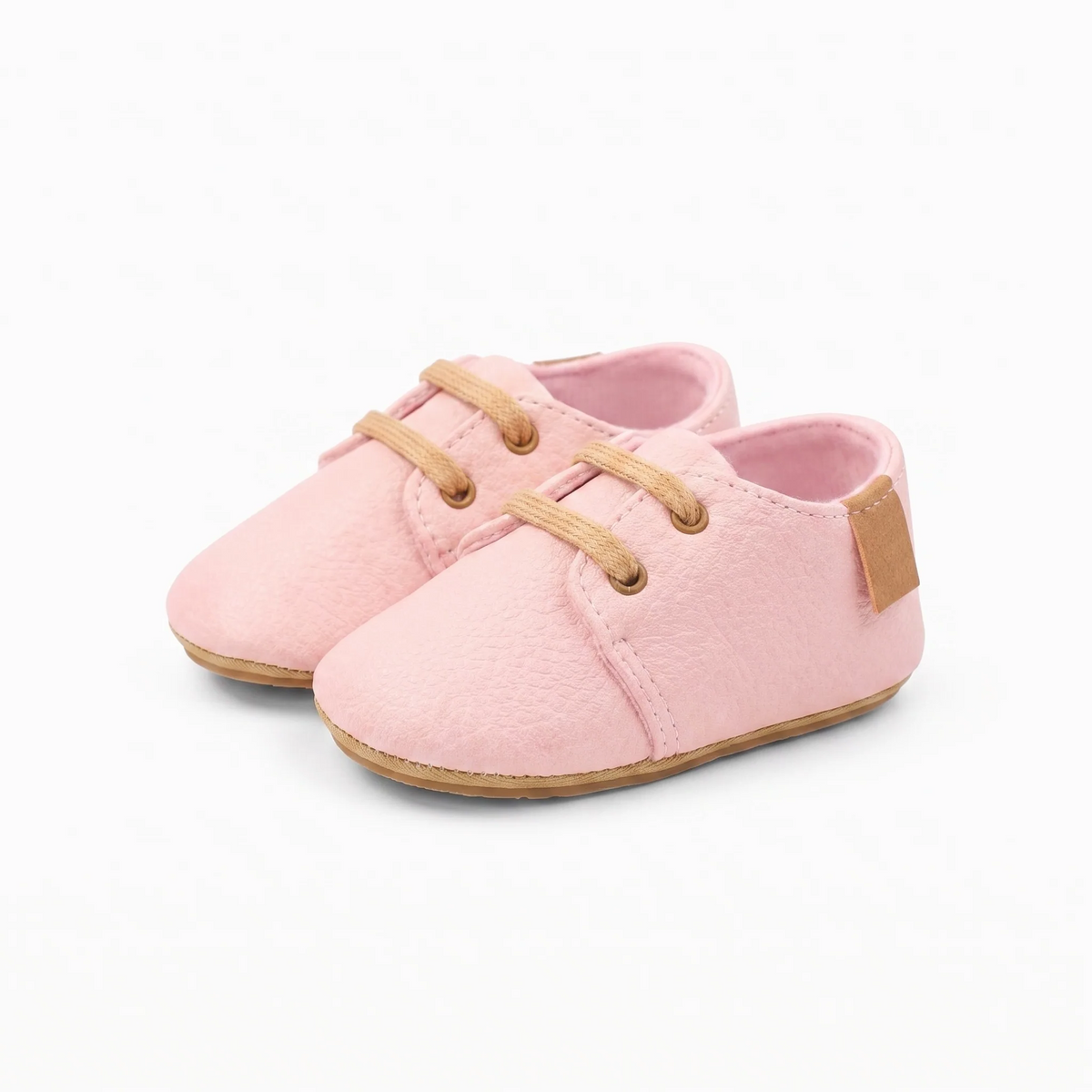 Mocassin Avec Nœud Et Semelle Souple Pour Bébé Fille - Studio — Front 3/4 Pair
