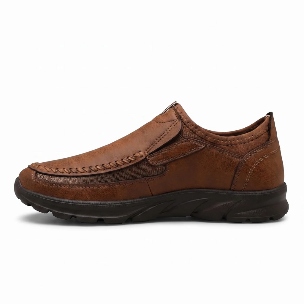Mocassins Orthopédiques de Marche Pour Homme - Studio — Side Profile