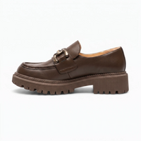 Mocassins Faciles À Enfiler En Cuir Pour Femmes - Studio — Side Profile