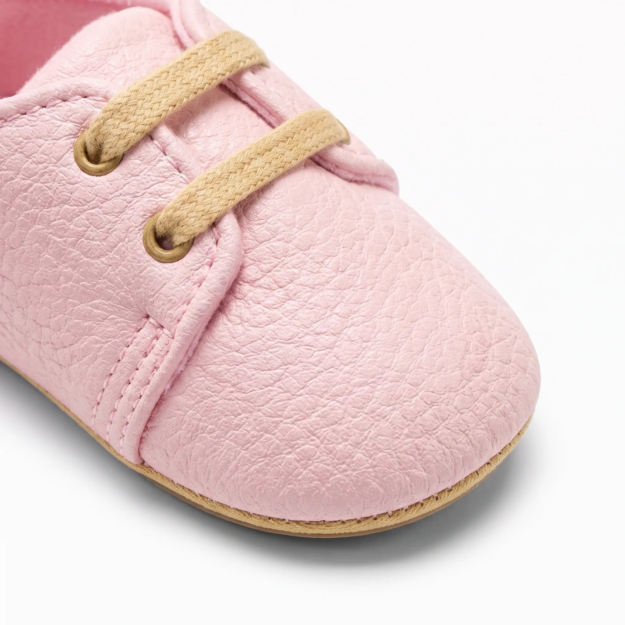 Mocassin Avec Nœud Et Semelle Souple Pour Bébé Fille - Studio — Detail Close-up Image