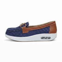 Mocassin Ballerine Avec Boucle Fine - Studio — Side Profile