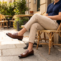 Mocassin Cuir Homme Semelle Gomme - Lifestyle — Worn Editorial