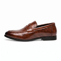 Mocassin Cuir Homme Semelle Gomme - Studio — Side Profile