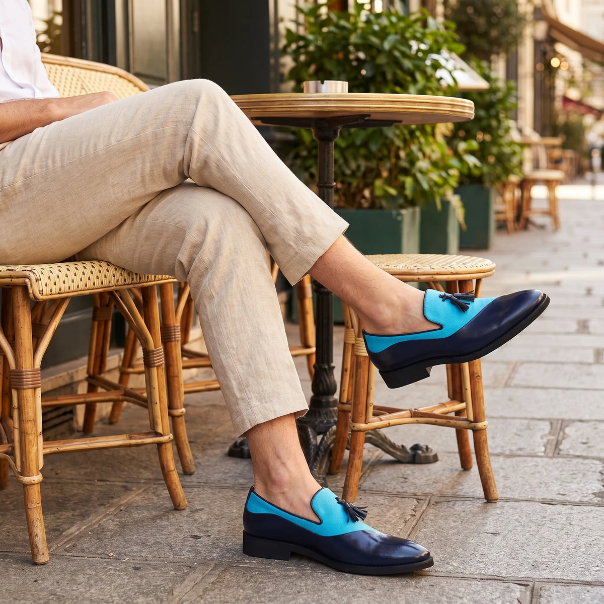 Mocassins À Gland En Daim Avec Plusieurs Couleurs Pour Hommes - Lifestyle — Worn Editorial