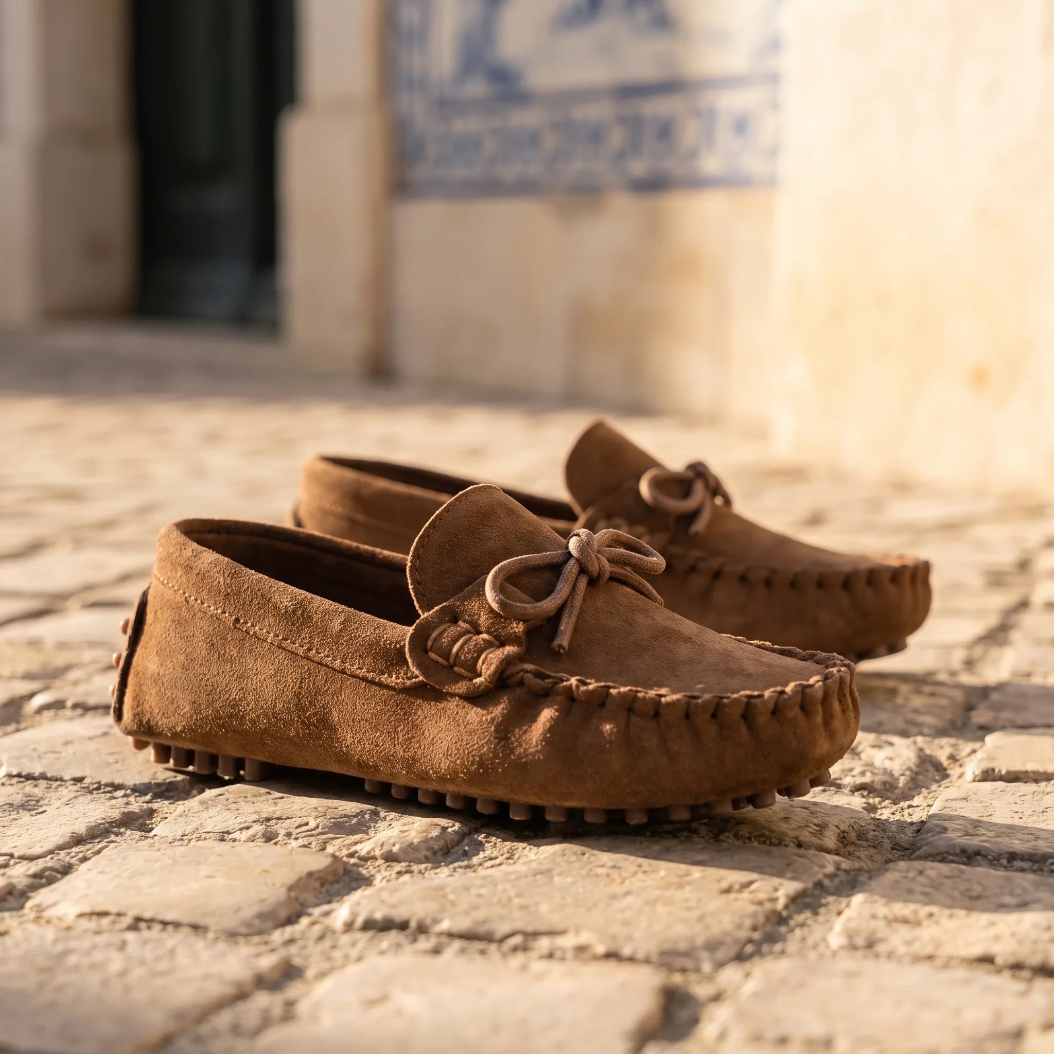 Mocassins À Nœud Papillon Pour Enfants - Lifestyle — Mediterranean Editorial