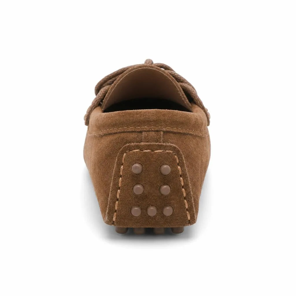 Mocassins À Nœud Papillon Pour Enfants - Studio - Behind view