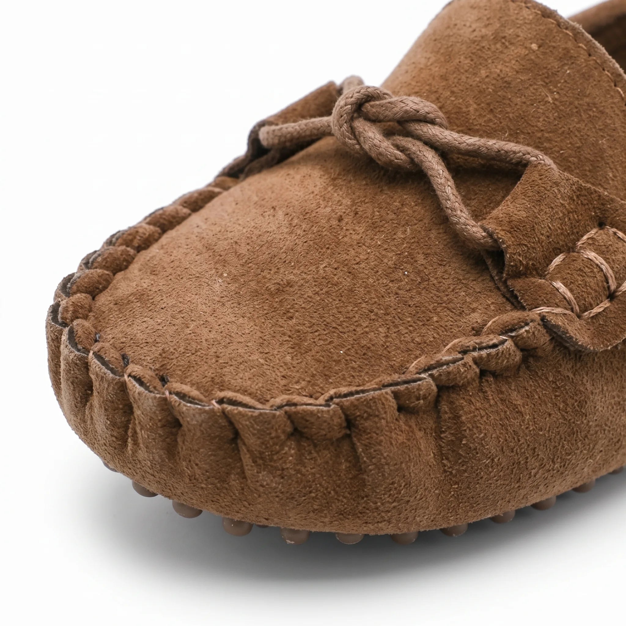 Mocassins À Nœud Papillon Pour Enfants - Studio — Detail Close-up Image