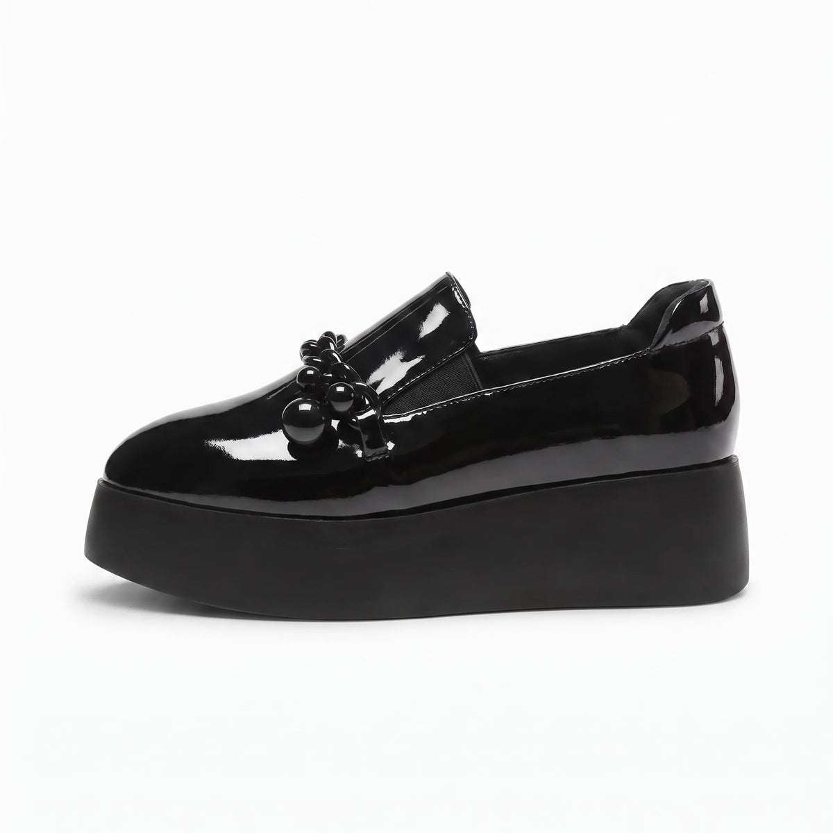 Mocassins À Plateforme À Chaine Métallique - Studio — Side Profile