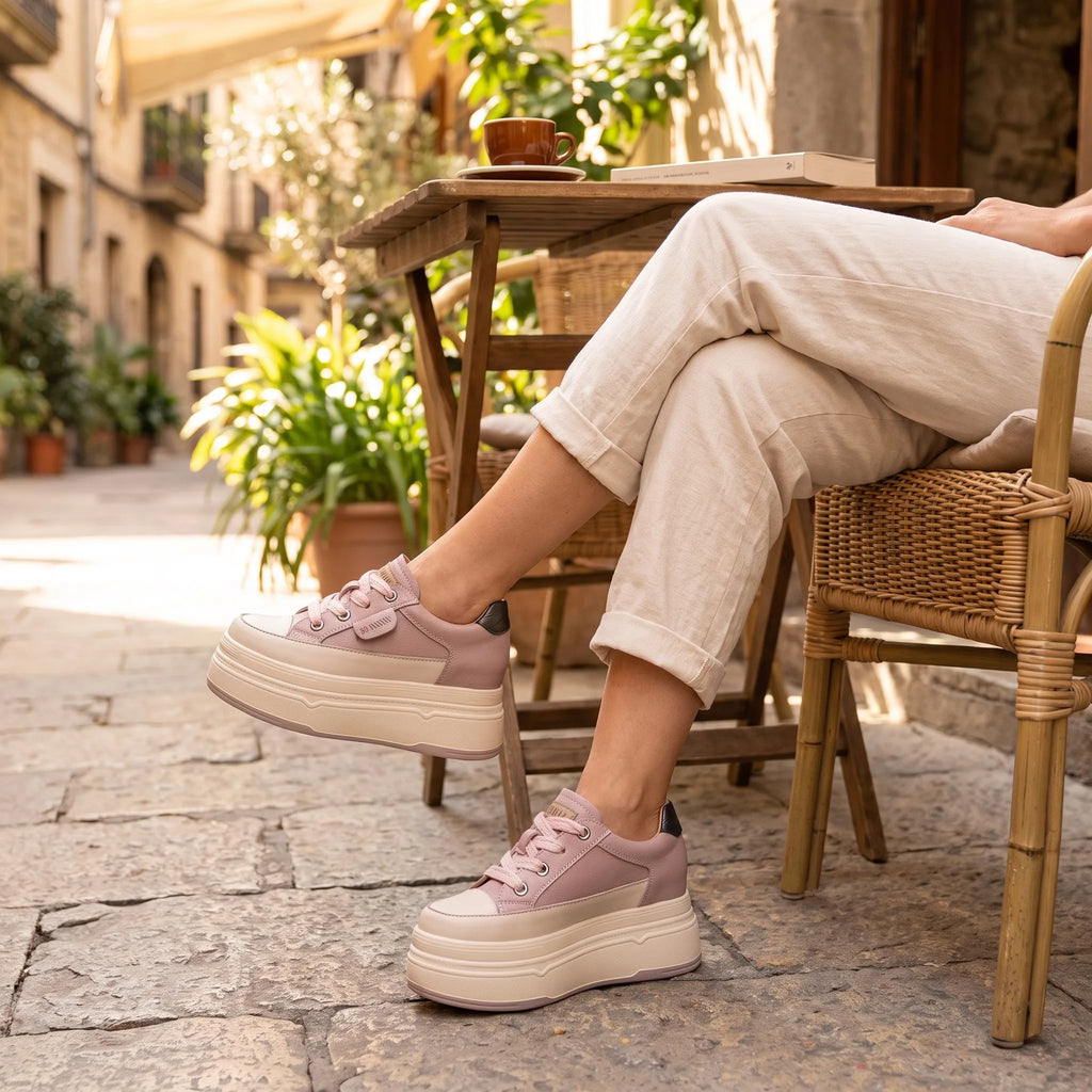 Mocassins À Plateforme À Lacets Pour Femmes - Lifestyle — Worn Editorial
