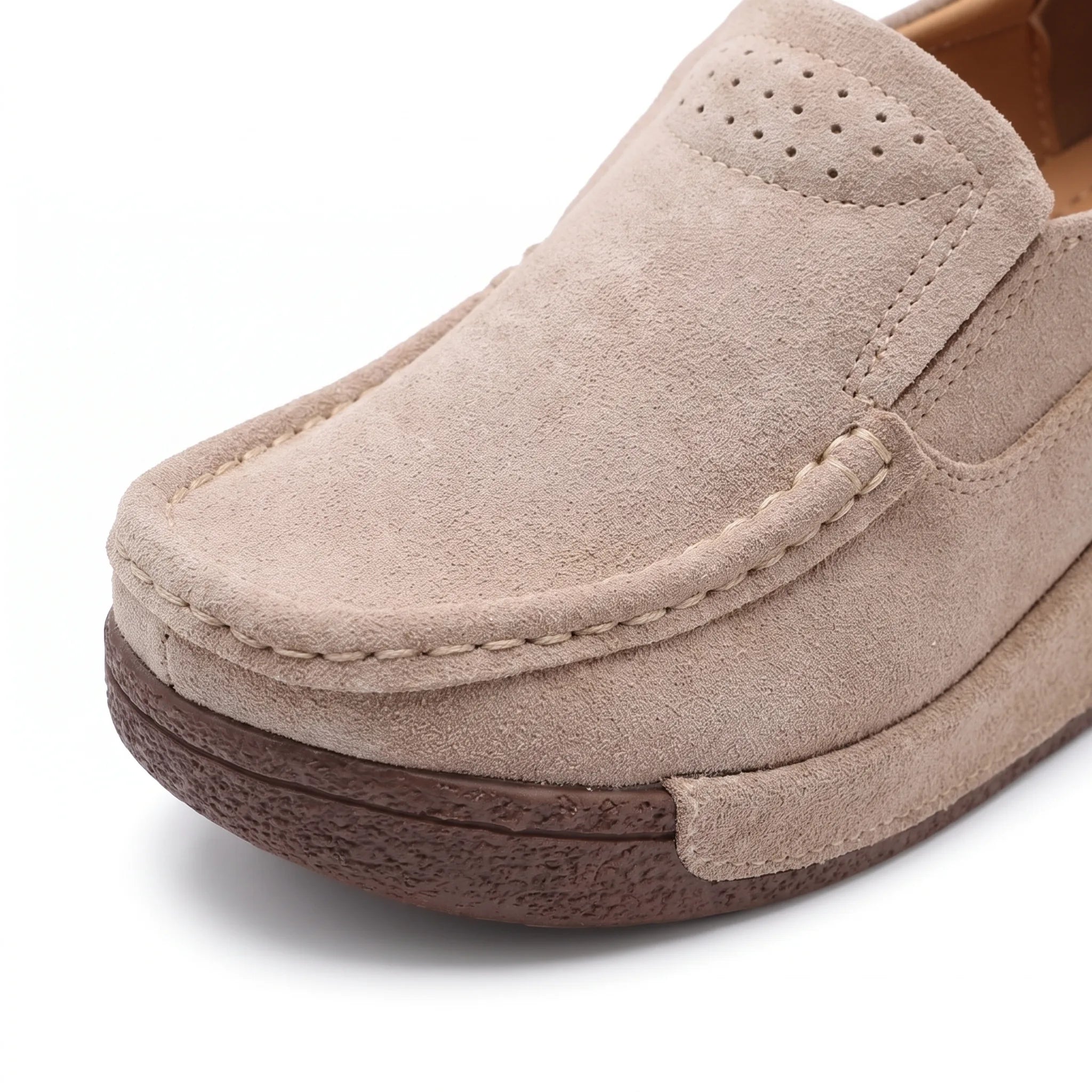 Mocassins À Plateforme Confortable Pour Femme - Studio — Detail Close-up Image