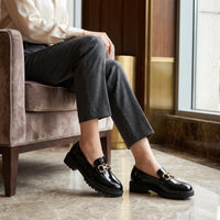 Mocassins À Plateforme De Style Britannique Pour Femme - Lifestyle — Worn Editorial