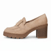 Mocassins À Talons Hauts Pour Femmes - Studio — Side Profile