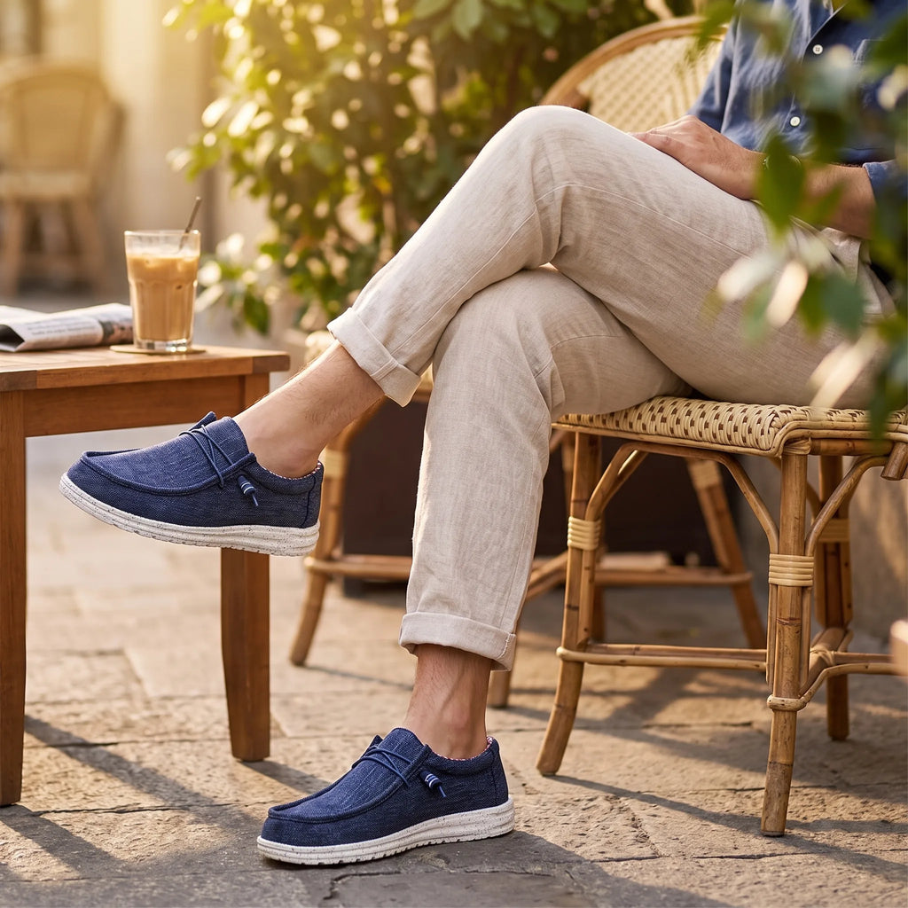 Mocassins Bateau Au Design Original Pour Homme - Lifestyle — Worn Editorial