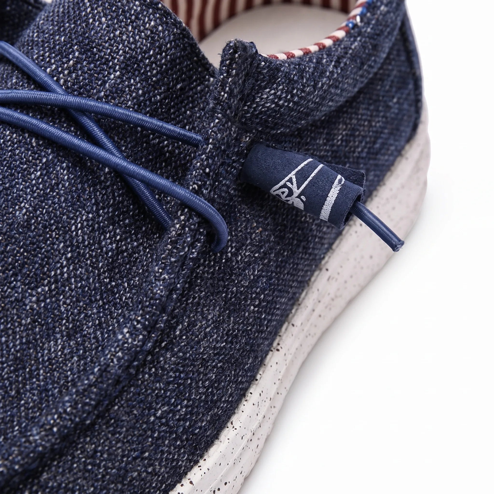 Mocassins Bateau Au Design Original Pour Homme - Studio — Detail Close-up Image