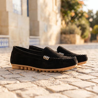 Mocassins Confortables À Crampons Pour Femme - Lifestyle — Mediterranean Editorial