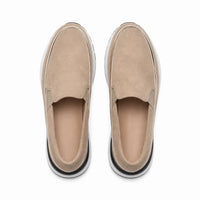 Mocassins Daim À Plateforme Compensée - Studio - Top view