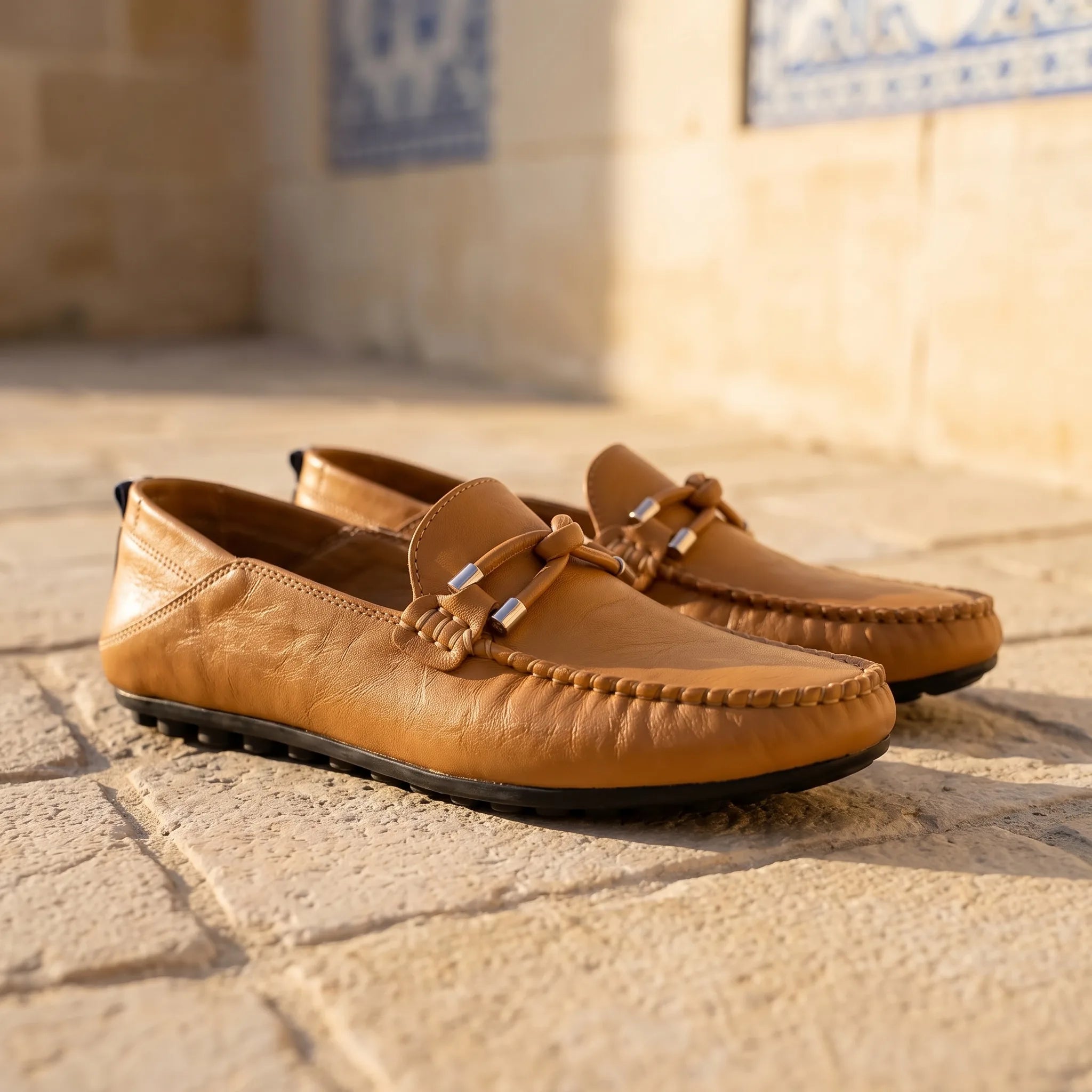 Mocassins De Mariage En Cuir Synthétique Pour Homme - Lifestyle — Mediterranean Editorial