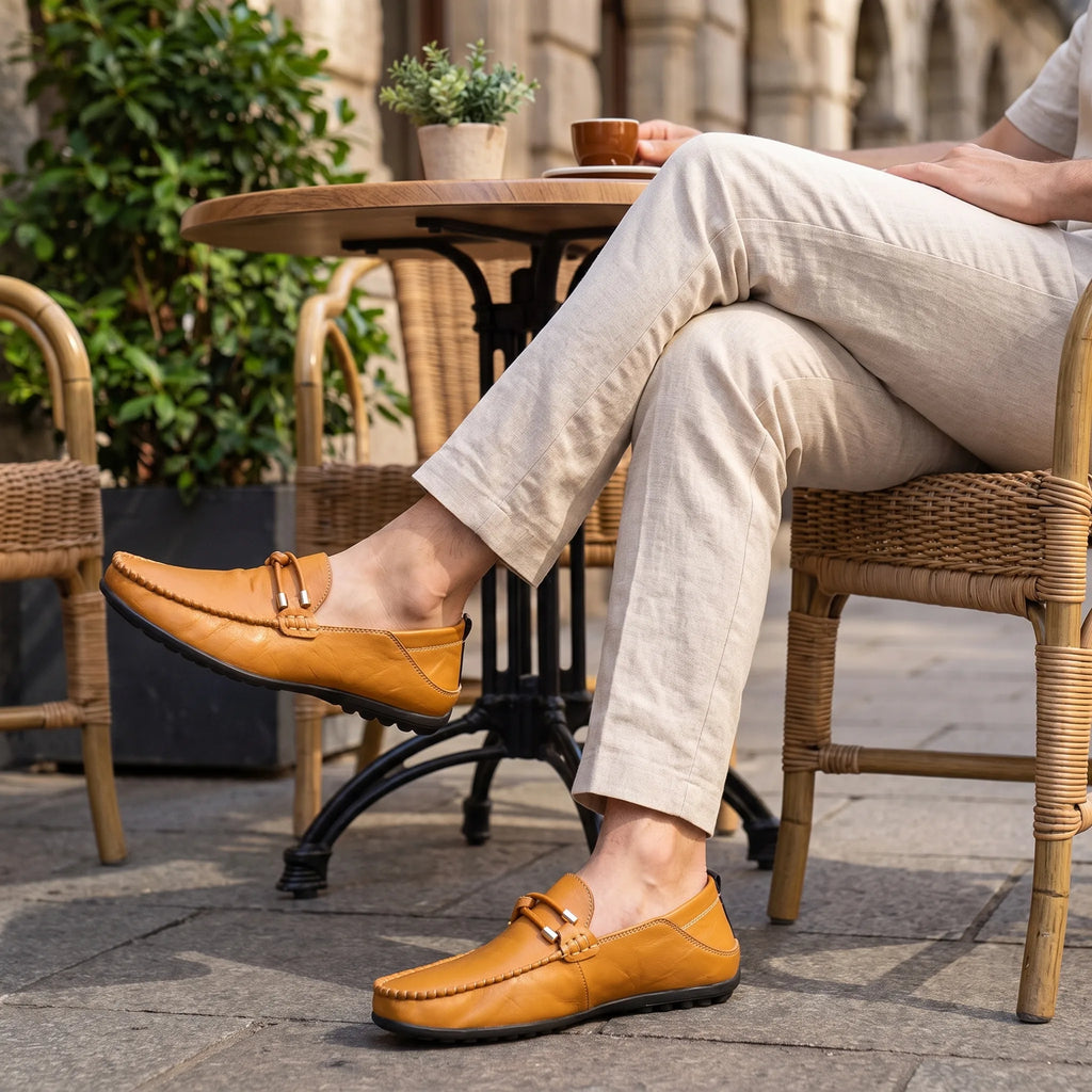Mocassins De Mariage En Cuir Synthétique Pour Homme - Lifestyle — Worn Editorial