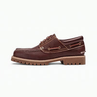 Mocassins Décontractés À Plateforme En Cuir Véritable Pour Homme - Studio — Side Profile