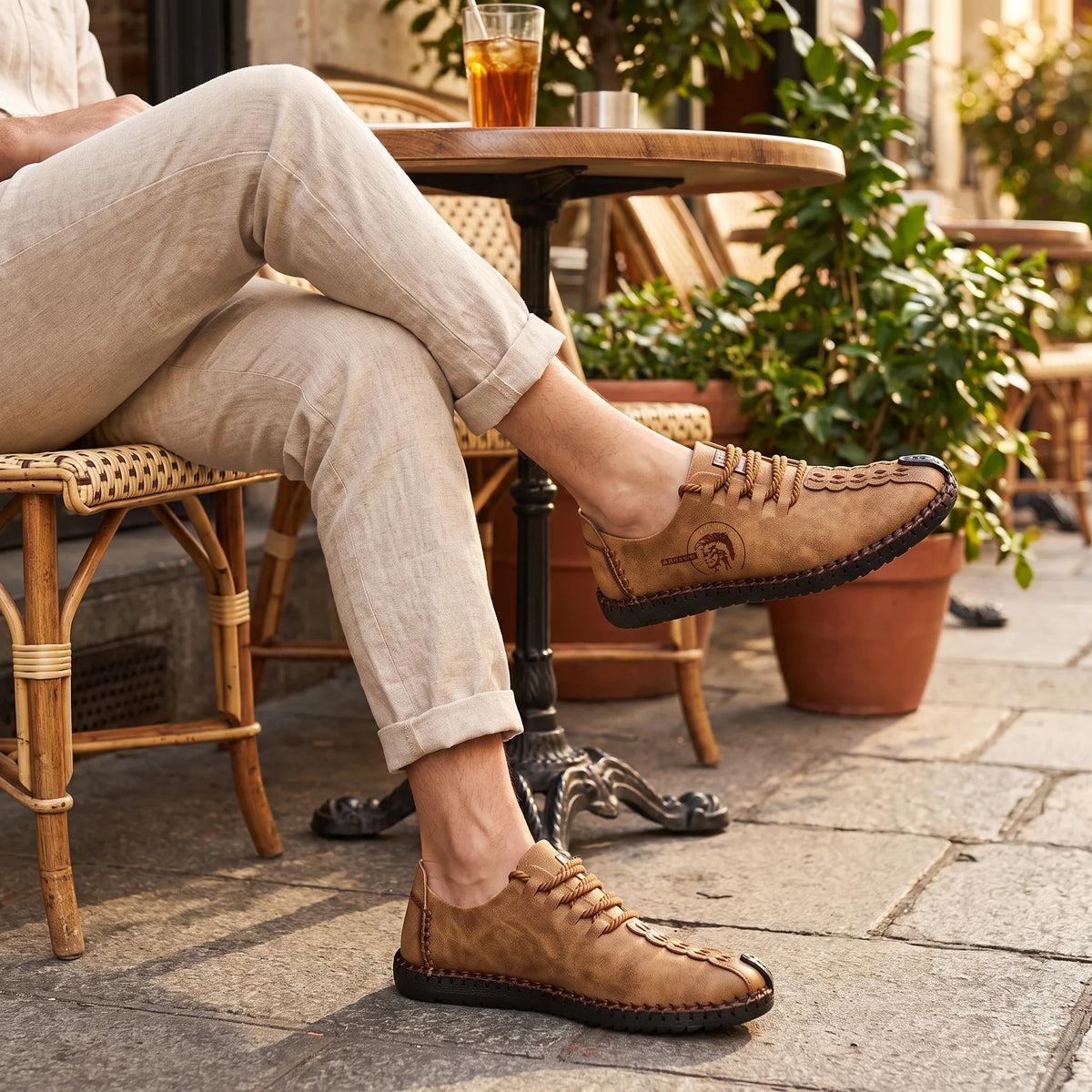 Mocassins En Cuir Synthétique Pour Homme Avec Semelle Orthopédique - Lifestyle — Worn Editorial