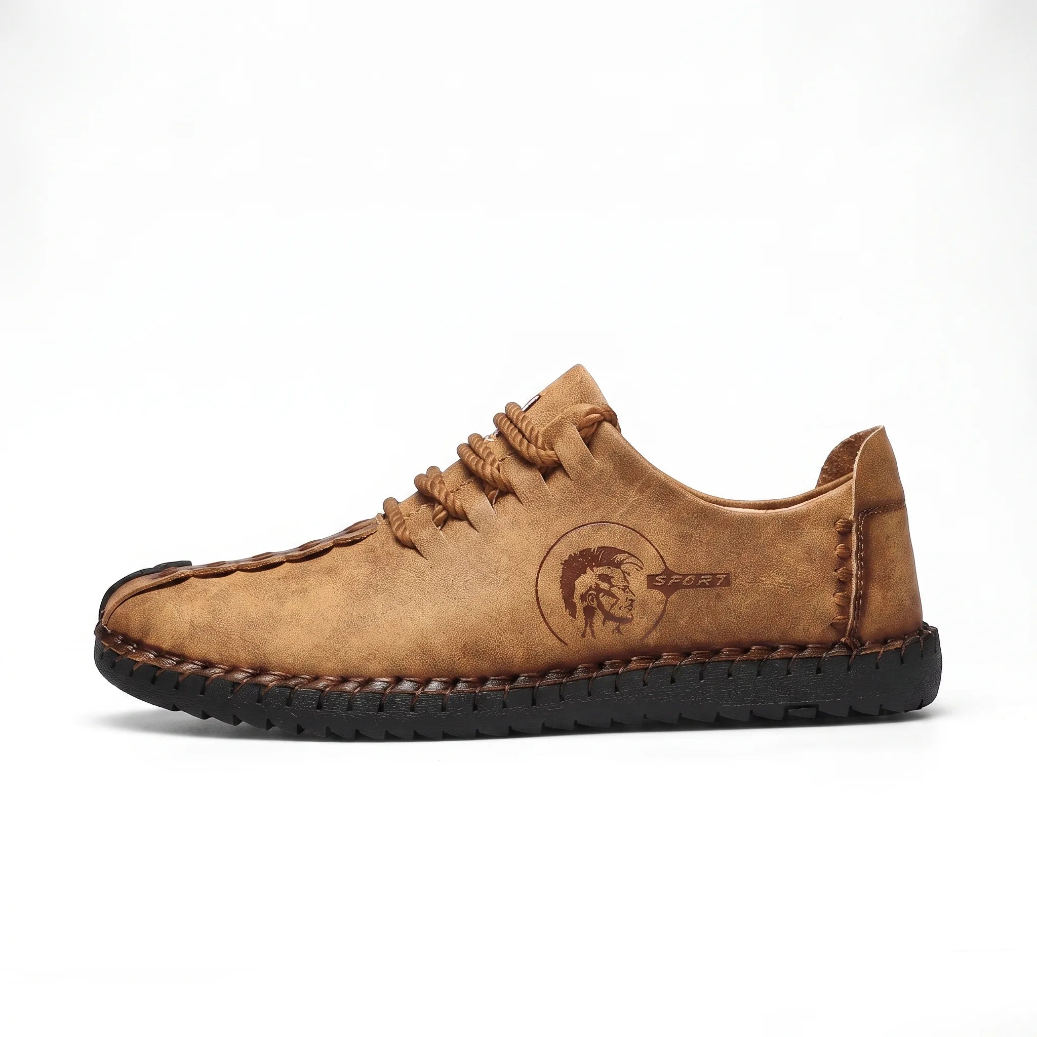 Mocassins En Cuir Synthétique Pour Homme Avec Semelle Orthopédique - Studio — Side Profile