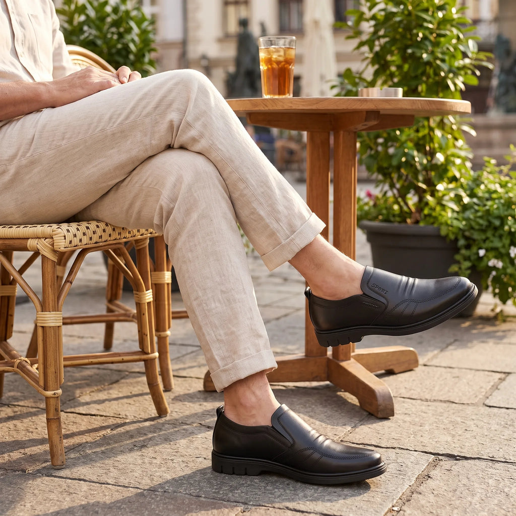 Mocassins En Cuir Synthétique Super Légers Pour Hommes - Lifestyle — Worn Editorial