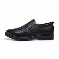 Mocassins En Cuir Synthétique Super Légers Pour Hommes - Studio — Side Profile