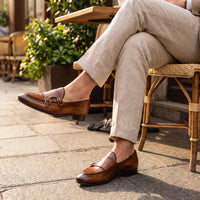 Mocassins En Cuir Véritable Marron Foncé Pour Homme - Lifestyle — Worn Editorial