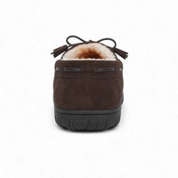 Mocassins En Daim Fourrés - Studio - Behind view