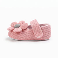 Mocassins Mignons À Fleurs Pour Bébé Fille - Studio — Side Profile