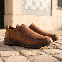 Mocassins Orthopédiques de Marche Pour Homme - Lifestyle — Mediterranean Editorial