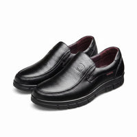 Mocassins Orthopédiques En Cuir De Vache Souple Pour Homme - Studio — Front 3/4 Pair