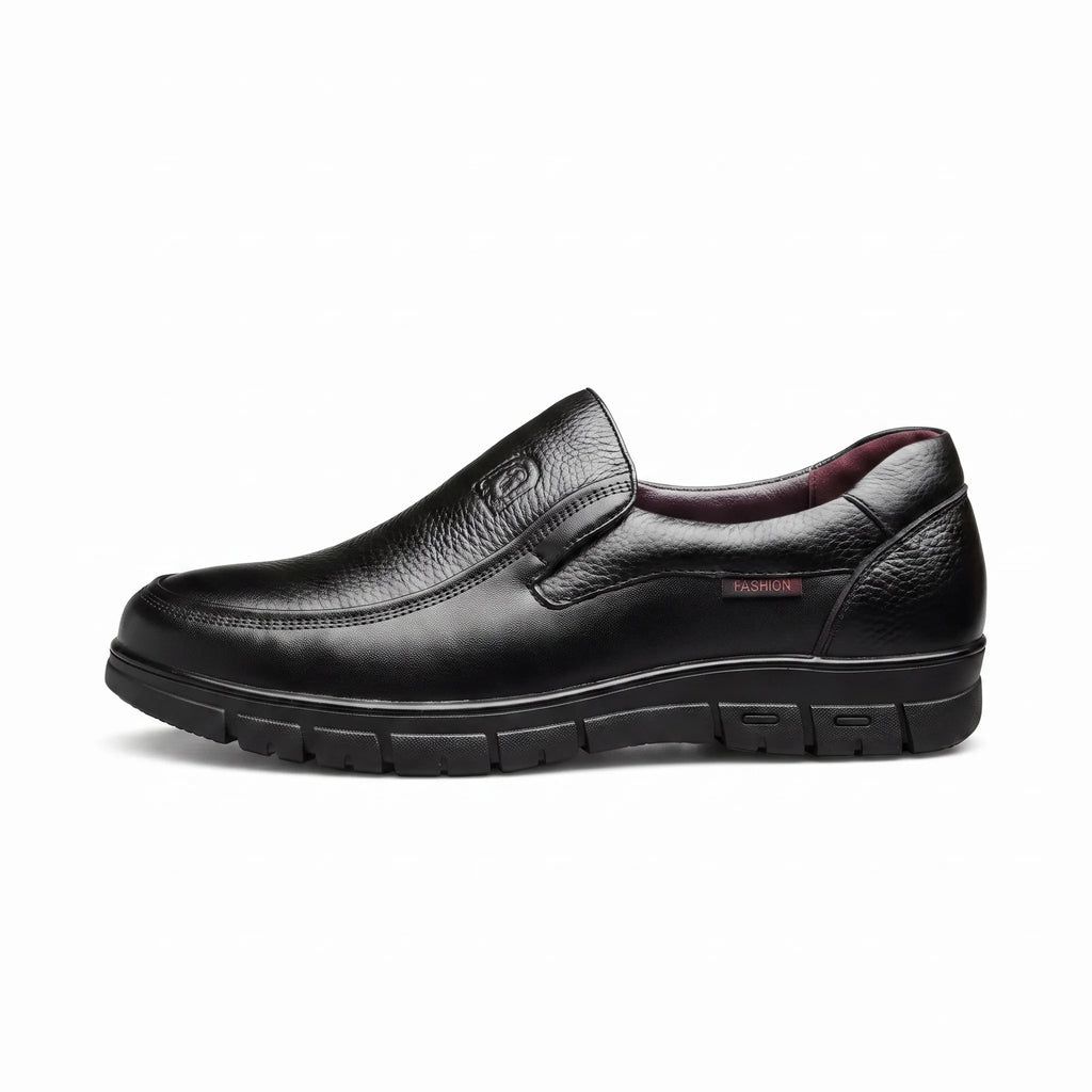 Mocassins Orthopédiques En Cuir De Vache Souple Pour Homme - Studio — Side Profile
