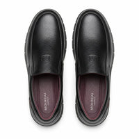 Mocassins Orthopédiques En Cuir De Vache Souple Pour Homme - Studio - Top view