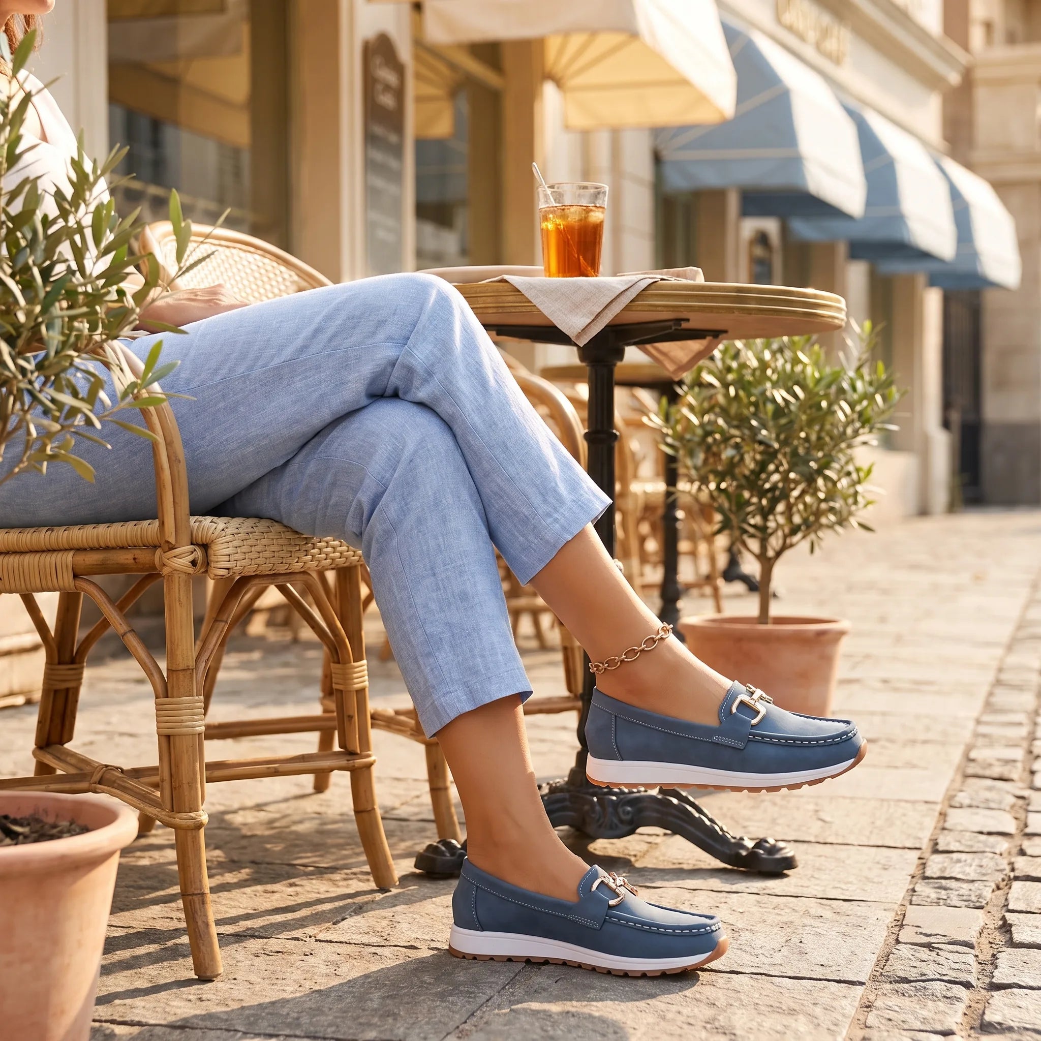 Mocassins Orthopédiques En Daim Compensés - Lifestyle — Worn Editorial