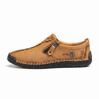 Mocassins Plats En Cuir Synthétique Pour Hommes - Studio — Side Profile