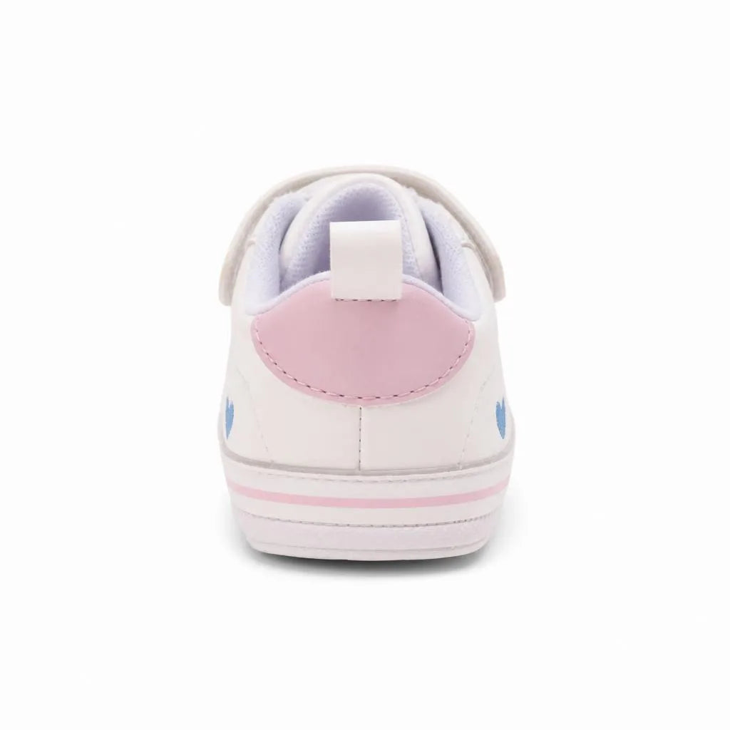 Mocassins Pour Bébé Fille À Motif Coeur - Studio - Behind view