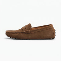 Mocassins Respirants Effet Daim Pour Hommes - Studio — Side Profile
