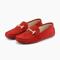 Mocassins Souples À Bout Rond Pour Femmes - Studio — Front 3/4 Pair