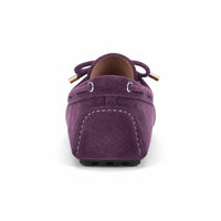 Mocassins Souples En Daim Pour Femmes - Studio - Behind view