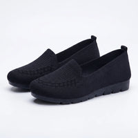 Mocassins Souples En Maille Pour Femmes - Studio — Front 3/4 Pair