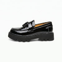 Mocassins Vernis À Plateforme Pour Hommes - Studio — Side Profile