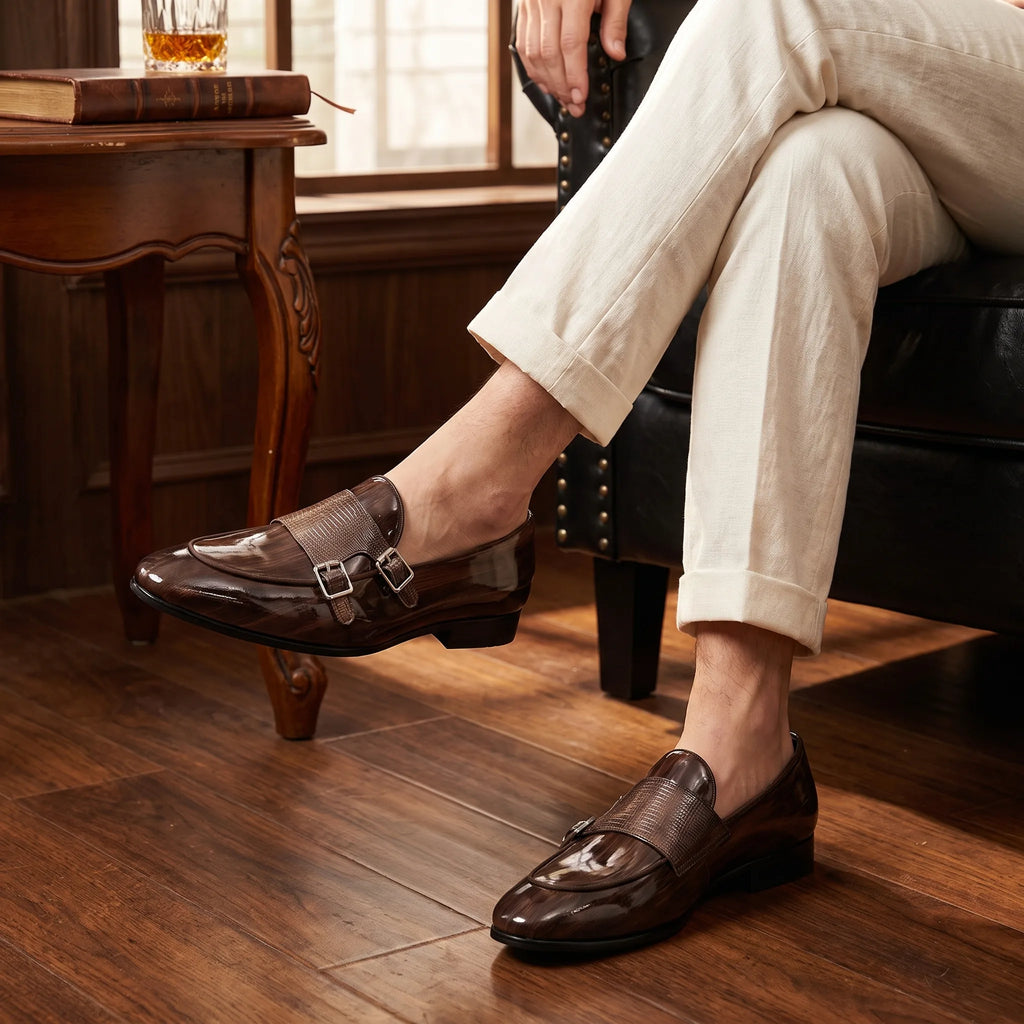 Mocassins Vernis Marrons De Luxe - Lifestyle — Worn Editorial